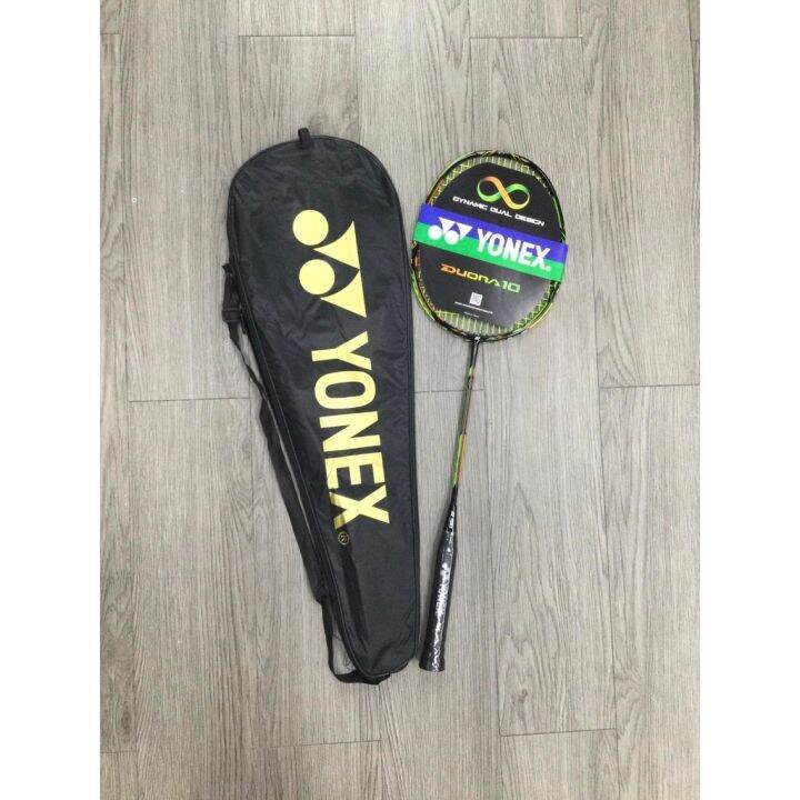 ขายดี-egxtrb-duora-10-isometric-yonex-ไม้แบดมินตัน-strung-duo-10-4ug5-85กรัม-24lbs-โมดูลคาร์บอนกราไฟท์สูง