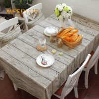 Natural Linen Table Cloth 6 Sizes Printed Sewn Cotton Table Cover for Wedding Party Christmas Picnic Home Decorative Tablecloth