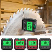 4x90° Digital Level Protractor Inclinometer Magnetic Base Digital Angle Gauge with Backlights Level Tester Measuring Tools New