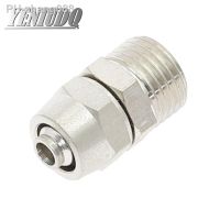 1pcs Pneumatic Air Fittings 4-M5 4 6 8 10 12mm Thread 1/8 3/8 1/2 1/4 BSP Quick brass Connector For hose Tube Connectors