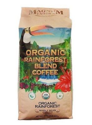Magnum Organic Rainforest Blend Coffee 907G แม็กนั่มออร์แกนิคเรนฟอเรสต์เบลนด์กาแฟ 907 กรัม