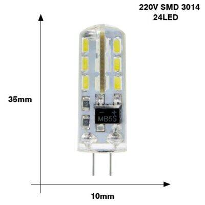 【Worth-Buy】 Sonqin โคมไฟ G4 Led Dc 12V 220V 15W 12W 9W 3W Smd 2835 3014มุมโคมไฟ Bombillas De G4 10ชิ้น