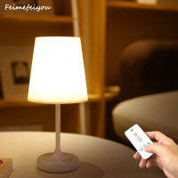 LED table lamp USB charge light with Remote Control Dimmable Table Lamp with Timer for Bedroom, Kids Room and Other Room lamps