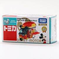 รถโมเดล S10 Takara Tomica Disney รถทำก๋วยเตี๋ยวมิกกี้เมาส์โลหะแบบดิอีสต์