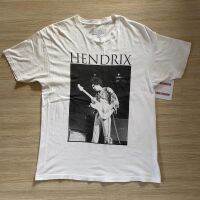 เสื้อยืดคุณภาพดี เสื้อยืดวงดนตรีเสื้อยืด Jimi Hendrix มือสองall size