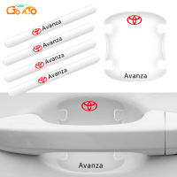 GTIOATO สำหรับ Toyota Avanza ฟิล์มกันรอยมือจับประตูรถยนต์ โปร่งใส กันรอยประตูรถยนต์ สติ๊กเกอร์กันรอย ที่จับประตูรถยนต์ แผ่นกันรอยประตูรถยน กันรอยมือจับประตูรถยนต์ ฟิล์มกันรอยรถยนต์ สติกเกอร์ติดรถ