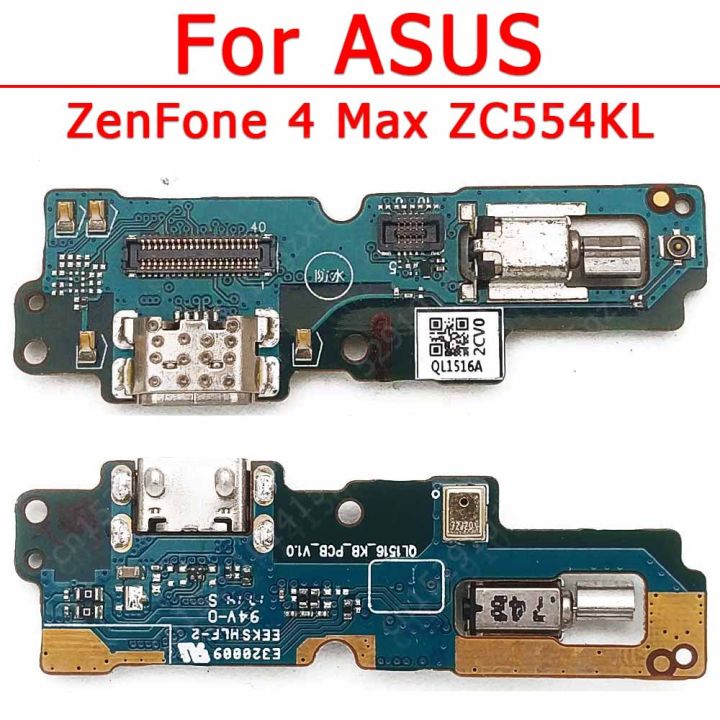 ชาร์จพอร์ตเดิมสำหรับ ASUS Zenfone 4 ZC554KL สูงสุด USB บอร์ดซ่อมโทรศัพท์มือถือตัวเชื่อมต่อแบบแท่นยืดหยุ่น PCB อะไหล่ทดแทน