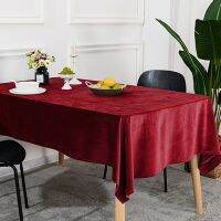 Tablecloth Velvet Table