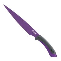 Tovolo มีดสไลด์สีม่วงขนาด 8.5 นิ้ว Comfort Grip 8.5  Slicing Knife - Vivid Violet  (แถมฟรี ปลอกมีดเพิ่มความปลอดภัย)