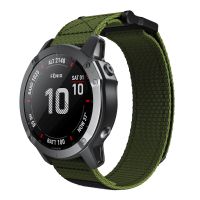 26mm 22mm pleciony pasek z nylonu dla Garmin Fenix 6X Pro 5x Plus 3hr D2 Charlie Mk1 Mk2 forerunner935 945 podejście S60 Instinc