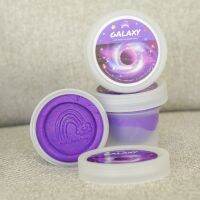 แป้งโด Cosmic Neon สี Galaxy ม่วงประดับผง Star Dust