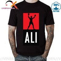 Muhammad Ali Tshirt Mens Muhammad Ali T Shirts Men Fitness Gym Clothing Cotton Tshirt Homme