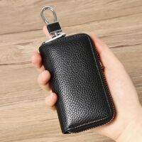 Leather key package universal multifunction key male money women hand-woven car remote control to receive package new J.LINDEBERG DESCENTE PEARLY GATES ANEW FootJoyˉ MALBON Uniqlo