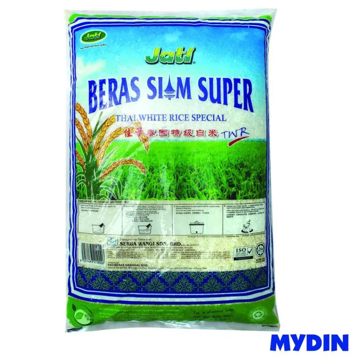 basmati rice ready stock beras basmathi Jati Thai White Rice Special