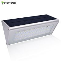 Upgraded Radar Motion Sensor 48LEDS 800lm Aluminum Solar Lamp Garden Home Outdoor Wall Light Waterproof Lighting Lights Lamps