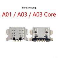 สำหรับ Galaxy A01 A015F / A03 A035F/A03แกน A032F ไมโคร USB สายเชื่อมต่อสัญญาณชาร์จแท่นชาร์จ