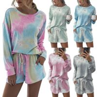 [COD] New Product Sources 2021 Arrivals European and Womens Fashion Tie-Dye Printing Suits