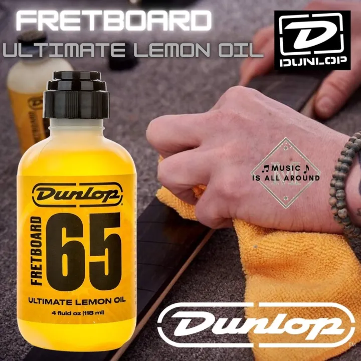 น้ำยาดูแลบำรุงรักษาเฟร็ตบอร์ดกีตาร์ DUNLOP FRETBOARD 65 Ultimate