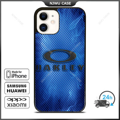 Oakley Blue Phone Case for iPhone 14 Pro Max / iPhone 13 Pro Max / iPhone 12 Pro Max / XS Max / Samsung Galaxy Note 10 Plus / S22 Ultra / S21 Plus Anti-fall Protective Case Cover