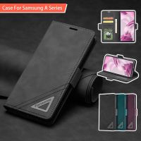 A04e A14 A54 Galaxy ของเคสแบบฝาพับสำหรับ Samsung 5G 4G LTE SAM 2023เคสฝาปิดโทรศัพท์หนังหรูหรากระเป๋าสตางค์ที่วางขาตั้งช่องเสียบบัตร TPU แบบนิ่มทั้งหมดมีเคสกันกระแทกมือถือ