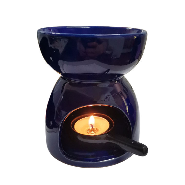 candle-vessel-pillar-candle-holder-small-tray-ceramic-oil-burner-incense-holder-ceramic-candle-holder-candle-spoon