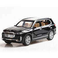 【Hot ticket】 โมเดลรถ BMW รุ่น1/32ของเล่นทำจากอัลลอยหล่อจาก X7ของขวัญสำหรับสะสม