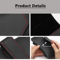 Auto Sun Visor Multi-Function Storage Holders Soft Sunglasses High Quality Car Eyeglass Case