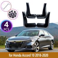 4PCS Rear New Mudguards For Honda Accord 10 2018 2019 2020 Cladding Splash Mud Flaps Mud Guards Mudflap Protect Car Accessories