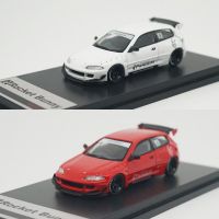 1:64 EG6ดัดแปลงโมเดลแบบจำลองรถจากโลหะอัลลอยด์จรวดลำตัวกว้างเครื่องประดับ