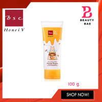 BSC SWEET HONEI BEAR FACIAL FOAM โฟมสูตรผสมน้ำผึ้งเข้มข้น เพื่อผิวหน้าสะอาด เนียน นุ่มชุ่มชื่น ปริมาณ 100 กรัม