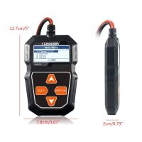 ZZOOI Car Battery Tester Charger Analyzer 12V 100-2000CCA Charging System Test