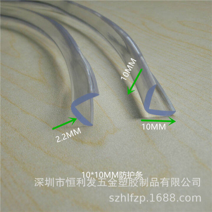 hot-sales-แถบป้องกันการชนกันแบบโปร่งใสสำหรับเด็กอนุบาล-pvc-แถบป้องกันมุมขอบโต๊ะ-15mm
