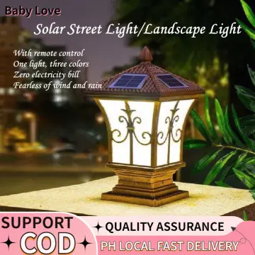 Classic Outdoor Waterproof Landscape Decorative Lighting Post Light for  Villa Lawn