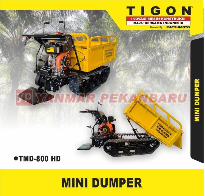 Alat Angkut Sawit / Mini Dumper Crawler TIGON TMD 800 HD | Lazada Indonesia