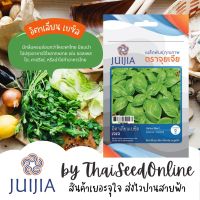 JJ เมล็ดพันธุ์ จุยเจีย อิตาเลียนเบซิล โหระพาอิตาลี Italian Basil