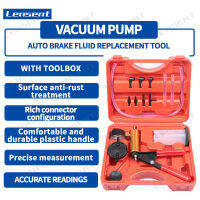 Lensent Manual Vacuum Pump Kit Car Brake Oil Replacement Tool General Motors Detector Repair Oil Suction Pump Small Oil Pump Anti-Rust Treatment ส่งกระเป๋าเดินทาง