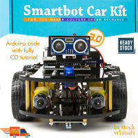 NEW พร้อมส่ง! 4 WD robot car ใช้โปรแกรม arduino โดยสามารถเลือกควบคุมด้วย bluetooth, ชุด remote control, หรือเขียนโปรแกรมให้หลบสิ่งกีดขวาง, หรือเดินตามเส้น