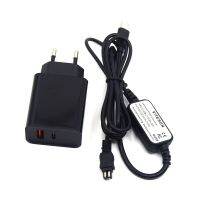 USB C AC-L200สายแบตเตอรี่สำรอง L200B AC-L25A L200D + PD เครื่องชาร์จอย่างรวดเร็วสำหรับ Sony DCRA-C250 C230 C200 C180 C156 L200C C123