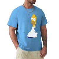 Homer In The Bushes T-Shirt Funny T Shirt Tees Sports Fan T-Shirts Summer Tops Plain T Shirts Men