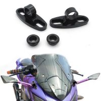 CNC Rearview Mirror Holder Adapter Mount Assembly Ware Mirrors Adaptor For Honda CBR250 CBR300 CBR500 CB650 CB650F CB500F CB500X