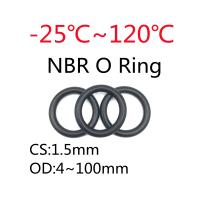 【DT】hot！ 20pcs O Gasket 1.5mm 4mm   100mm NBR Automobile Nitrile Rubber Round Type Corrosion Resistant Washer