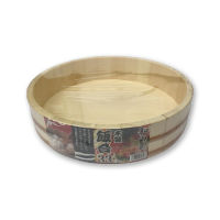 อ่างไม้ไผ่ทำซูชิ 33 ซม. : Wooden Sushi Bowl 33 cm