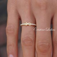 Ring With Box Promise Ring 925 Silver Korean Fashion Jewelry Accessory Infinite love Wedding Band Engagement Ladies Ring