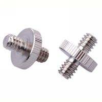 1/4 "ถึง 1/4" ชาย Threaded Double สกรูตัวผู้อะแดปเตอร์สำหรับกล้องที่วางโทรศัพท์แบบมีขาตั้ง