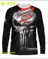 T SHIRT - XZX180305   NISSAN shirt long sleeve for men/women clothes Racing Cycling38  - TSHIRT