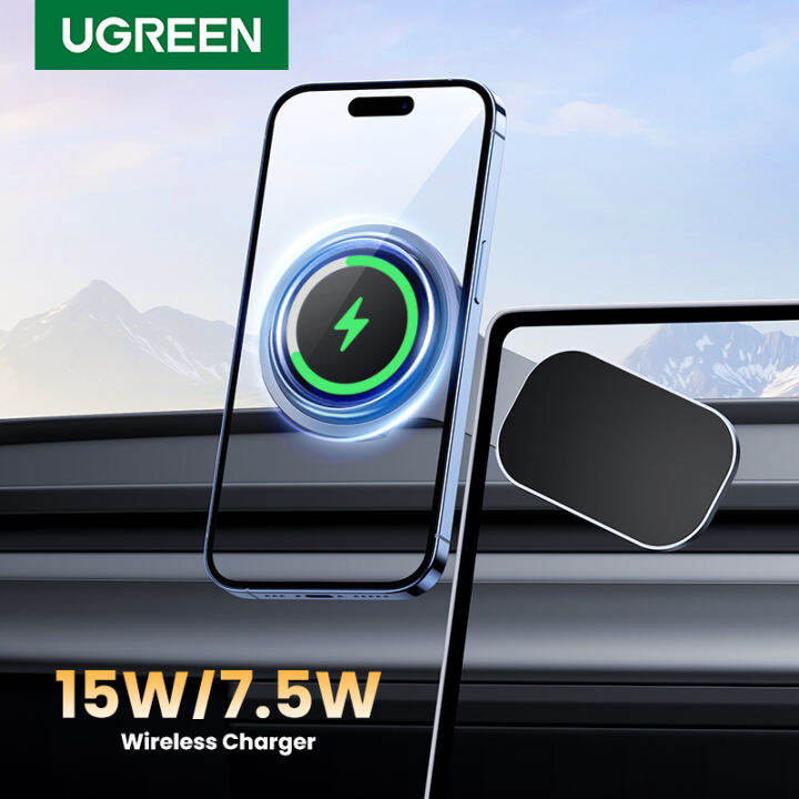 UGREEN Car Magnetic Wireless Charging Car Magnetic Wireless Charger for ...