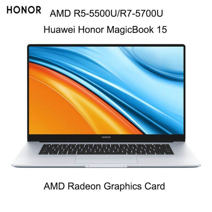 laptop HONOR MagicBook 15 Laptop AMD Ryzen R5 5500U/R7 5700U 16GB 512GB ...