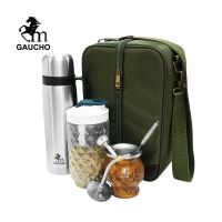 1 Set/Lot Gaucho Yerba Mate Travel Kits Is Convenient For Loading Stainless Thermos &amp; Gourds &amp; Bombilla Straw &amp; Tea Can Hot Sale