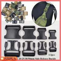 FZIPUA 1/2pcs พลาสติกทำจากพลาสติก หัวเข็มขัดปล่อยด้านข้าง เส้นผ่านศูนย์กลางภายใน20/25/38/50มม มี3สี สายคล้องคอสุนัข ลดกระหน่ำ อุปกรณ์เสริมสร้อยข้อมือพาราคอร์ด เครื่องมือกลางแจ้งสำหรับกิจกรรมกลางแจ้ง