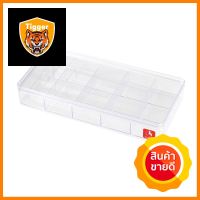 กล่องแบ่งช่อง 15 ช่อง BOXBOX BB010415 13.5x28.2x4.8 ซม. สีใสSTORAGE BOX WITH 15 COMPARTMENTS BOXBOX BB010415 13.5X28.2X4.8CM CLEAR **หมดแล้วหมดเลย**